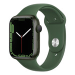 Смарт-часы Apple Watch Series 7 GPS, 45mm Green Aluminum Case with Clover Sport Band (MKN73)