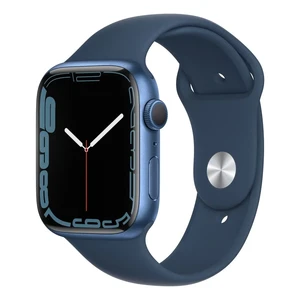Смарт-годинник Apple Watch Series 7 GPS, 45mm Blue (MKN83) б/в MKN83 - Фото 1