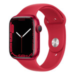 Смарт-часы Apple Watch Series 7 GPS, 45mm (PRODUCT)RED Aluminium Case with Red Sport Band (MKN93)