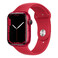 Смарт-часы Apple Watch Series 7 GPS, 45mm (PRODUCT)RED Aluminium Case with Red Sport Band (MKN93) MKN93 - Фото 1