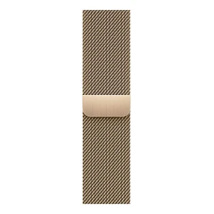 Смарт-часы Apple Watch Series 7 GPS + Cellural, 41mm Gold Stainless Steel Case with Gold Milanese Loop (MKHH3) - Фото 3