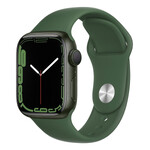 Смарт-годинник Apple Watch Series 7 GPS, 41mm Green Aluminum Case with Clover Sport Band (MKN03)