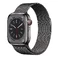 Смарт-часы Apple Watch Series 8 GPS+Cellural, 45mm Griphite Stainless Steel Case with Griphite Milanese Loop (MNKX3) MNKX3 - Фото 1