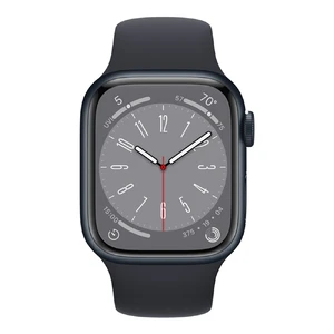 Б/у Apple Watch Series 8 GPS+Cellural, 45mm Midnight Aluminum Case with Midnight Sport Band (MNK43) - Фото 2