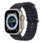 Смарт-годинник Apple Watch Ultra 49mm Titanium Case with Midnight Ocean Band (MQFK3)
