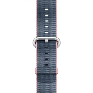Ремінець Apple Ultra 49mm | 45mm | 44mm | 42mm Light Pink | Midnight Blue Woven Nylon (MNKG2) для Apple Watch - Фото 3