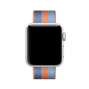 Ремешок Apple 41mm | 40mm | 38mm Orange Woven Nylon (MPVV2) для Apple Watch - Фото 2