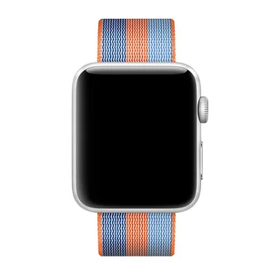 Ремешок Apple Ultra 49mm | 45mm | 44mm | 42mm Orange Woven Nylon (MPW22) для Apple Watch - Фото 2