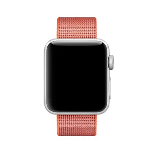 Ремешок Apple 41mm | 40mm | 38mm Space Orange | Anthracite Woven Nylon (MNK52) для Apple Watch - Фото 2