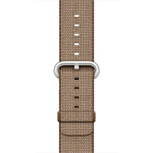 Ремешок Apple 41mm | 40mm | 38mm Toasted Coffee | Caramel Woven Nylon (MNK42) для Apple Watch - Фото 3