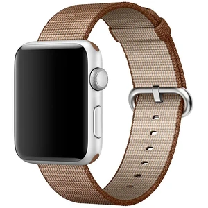 Ремінець Apple Ultra 49mm | 45mm | 44mm | 42mm Toasted Coffee | Caramel Woven Nylon (MNKE2) для Apple Watch MNKE2 - Фото 1