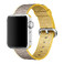 Ремінець Apple 41mm | 40mm | 38mm Yellow | Light Gray Woven Nylon (MNK72) для Apple Watch MNK72 - Фото 1