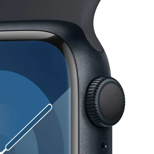 Смарт-годинник Apple Watch Series 9 GPS + Cellular 45mm Midnight Aluminium Case з Midnight Sport Band (MRMC3) - Фото 5