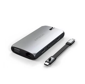 Хаб Satechi On-the-Go USB-C 9 в 1 Space Gray для MacBook | iPad - Фото 2