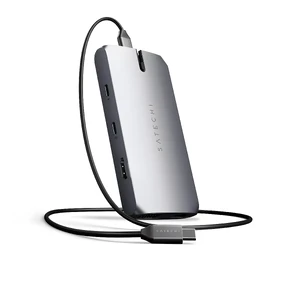 Хаб Satechi On-the-Go USB-C 9 в 1 Space Gray для MacBook | iPad - Фото 4