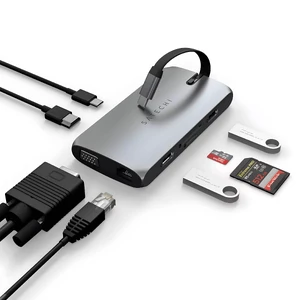 Хаб Satechi On-the-Go USB-C 9 в 1 Space Gray для MacBook | iPad - Фото 5