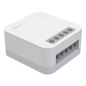 Розумне одноканальное бездротове реле з нейтраллю Aqara Single Switch Module T1 (With Neutral) HomeKit - Фото 2