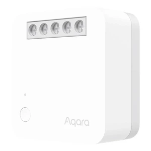 Розумне одноканальное бездротове реле з нейтраллю Aqara Single Switch Module T1 (With Neutral) HomeKit - Фото 3
