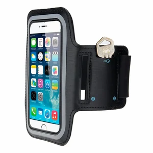 Универсальный спортивный чехол iLoungeMax ArmBand Black для iPhone | смартфонов до 5" - Фото 2