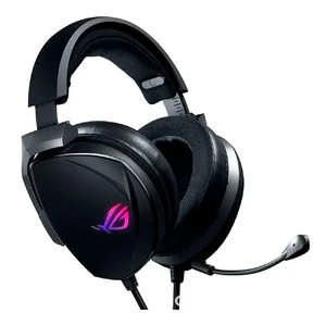 Проводная компьютерная гарнитура ASUS Rog Theta 7.1 с RGB-подсветкой - Фото 2