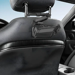 Автомобильный держатель iLoungeMax Car Mount Black для телефона | планшета на подголовник с наклоном на 360° - Фото 4