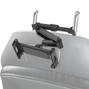 Автомобильный держатель iLoungeMax Car Mount Black для телефона | планшета на подголовник с наклоном на 360° - Фото 3