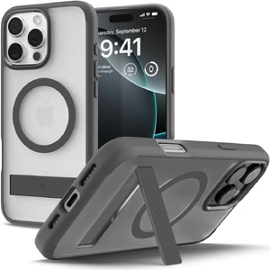 Півпрозорий сірий чохол Spigen Ultra Hybrid S Mag для iPhone 16 Pro 8809971232616 - Фото 1