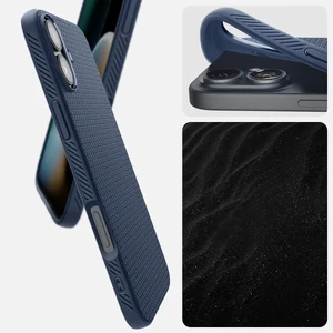 Гранатовий чохол Spigen Liquid Air для iPhone 16 Plus - Фото 16