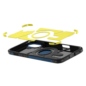 Синій міцний чохол Spigen Tough Armor Mag для iPhone 16 - Фото 10