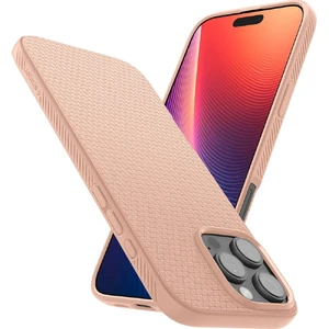 Розовый чехол Spigen Liquid Air для iPhone 16 Pro Max - Фото 9