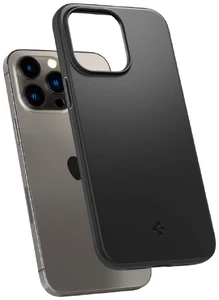 Захисний чохол Spigen Thin Fit Black для iPhone 14 Pro Max - Фото 7