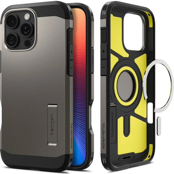 Стальной чехол Spigen Tough Armor Mag для iPhone 16 Pro Max в Луцке