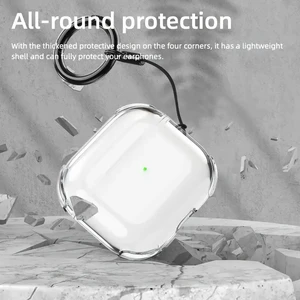 Захисний чохол iLoungeMax Transparent Case Clear для AirPods Pro 3 - Фото 4