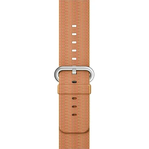 Нейлоновий ремінець iLoungeMax Woven Nylon Gold | Red для Apple Watch 41mm | 40mm | 38mm - Фото 3