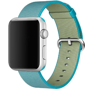 Нейлоновий ремінець iLoungeMax Woven Nylon Scuba Blue для Apple Watch 41mm | 40mm | 38mm - Фото 2