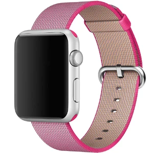 Нейлоновий ремінець iLoungeMax Woven Nylon Pink для Apple Watch Ultra 49mm | 45mm | 44mm | 42mm - Фото 2