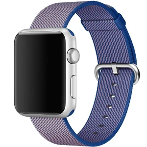 Нейлоновий ремінець iLoungeMax Woven Nylon Royal Blue для Apple Watch Ultra 49mm | 45mm | 44mm | 42mm - Фото 2