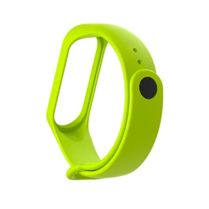 Силіконовий ремінець iLoungeMax для фітнес-браслета Xiaomi Mi Band 3 | 4 Lime - Фото 2