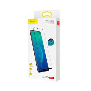 Захисна плівка Baseus 0.15mm Full Screen Curved Edge для Samsung Galaxy S10 Plus (2 плівки) - Фото 3