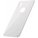 Захисне скло на задню панель Baseus 0.3mm Full Tempered Glass White для iPhone XR