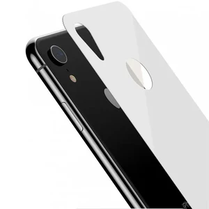 Захисне скло на задню панель Baseus 0.3mm Full Tempered Glass White для iPhone XR - Фото 3