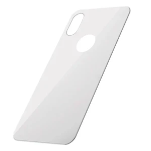 Защитное стекло на заднюю панель Baseus 0.3mm Full Tempered Glass White для iPhone X | XS - Фото 2