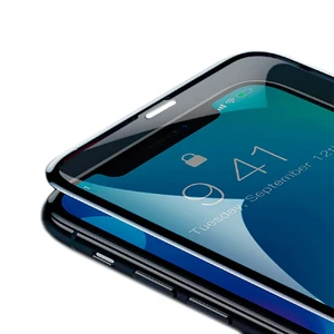 Защитное стекло анти-шпион Baseus 0.3mm Arc Surface Full Screen Tempered Glass для iPhone 11 | XR - Фото 4