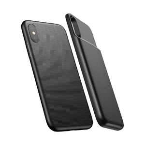Магнитный чехол с внешним аккумулятором Baseus 1+1 Wireless Charge Backpack 5000mAh Black для iPhone X | XS - Фото 4