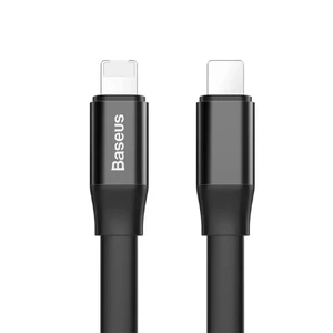 Кабель Baseus Reversible 2-in-1 Portable Black Lightning | Micro-USB to USB 0.23m - Фото 3
