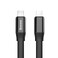 Кабель Baseus Reversible 2-in-1 Portable Black Lightning | Micro-USB to USB 0.23m - Фото 3