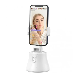 Універсальний тримач Baseus 360° AI Following Shot Tripod Head White - Фото 4