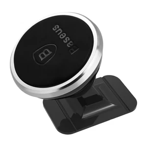 Магнитный автодержатель Baseus 360 Rotation Silver для смартфонов - Фото 3