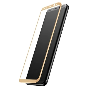 Захисне скло Baseus 3D Arc Gold для Samsung Galaxy S8 Plus