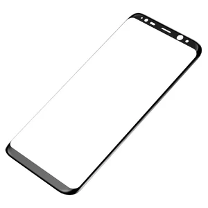 Защитное стекло Baseus 3D Arc Black для Samsung Galaxy S8 Plus - Фото 2